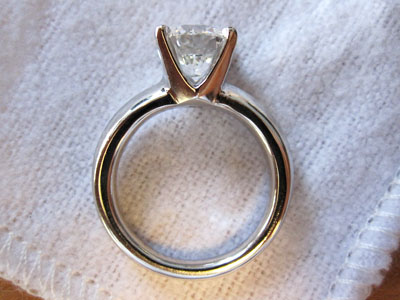 platinum diamond solitaire 